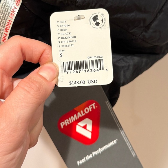 NWT Free People Movement Off The Bleachers Coaches Jacket  Sz S Small Black Casu - Picture 6 of 15